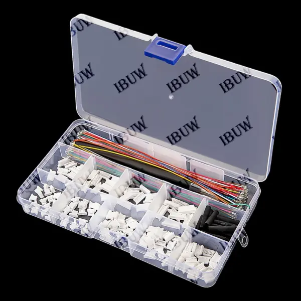 SH1.0MM JST 1mm Cable Connector Kit JST Male Header 3P-12P with 28AWG Crimped With Terminal for GPS Racing Drone Wire 3PIN 6PIN