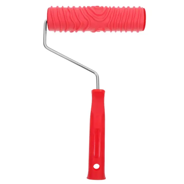 Heavy Duty Pattern Paint Roller for Wall Art Embossing Texture Clear Design Comfortable Handle No Burrs Ideal for Cabinet