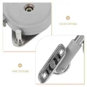 1 pc Heavy Duty Hydraulic Support Strut Gas Spring Shock Cabinet Cupboard Door Lift Lid 90 Degree Open Sturdy Metal Sealed No