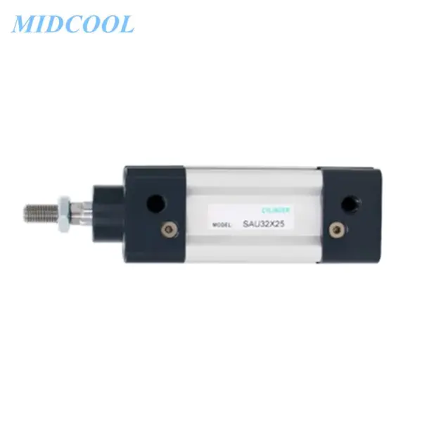 Air Cylinder SAU Series Bore 80mm SAU80 Double Acting Standard Pneumatic Cylinder 350 400 450 500 600 700 800 900 1000mm Stroke