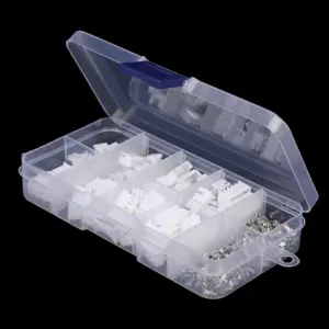 {QTG333} 230 Pcs/set XH 2.54 2p 3p 4p 5pin 2.54mm Pitch Terminal Kit JST Connector