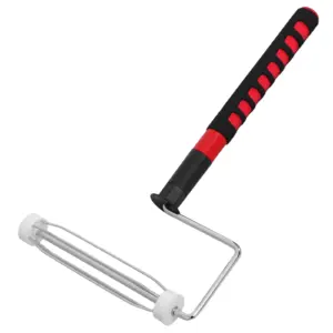 9 Inches Mini Paint Roller Handle Small Plastic Threaded Grip For Extension Pole 5-Line Support Stand Adjustable Viewing