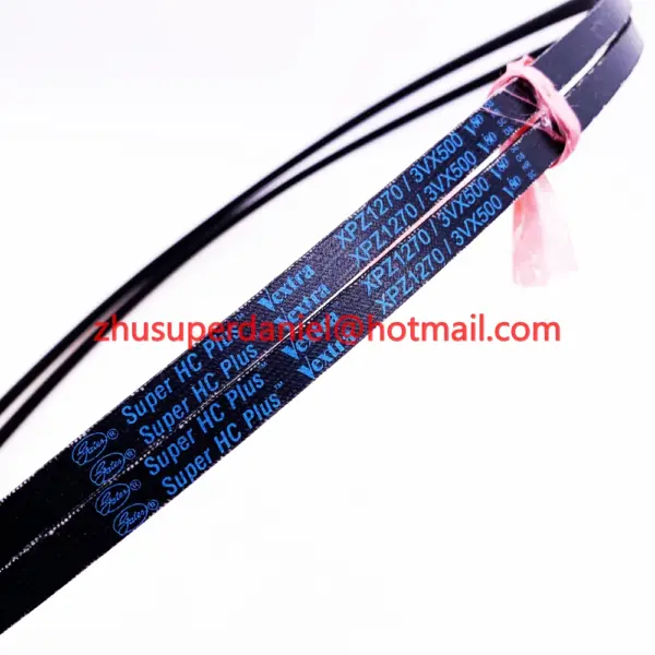 6pcs/lot XPZ975/ XPZ1270=3VX500 screw air compressor driving belt leather belt V ribbed belt