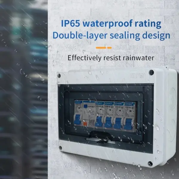 HT IP65 18 way Distribution Box Waterproof MCB Box Panel Installation Distribution Box Waterproof Junction Box