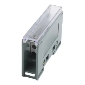 1 Input 4 Output DIN Rail Terminal Block 690V Rated Connector Distribution Block for Electrical Wiring in Control and Automation