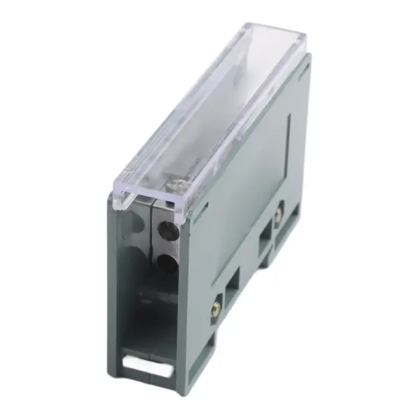 1 Input 4 Output DIN Rail Terminal Block 690V Rated Connector Distribution Block for Electrical Wiring in Control and Automation