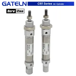 C85N12 CD85N12 Air Cylinder Standard Double Acting Single Rod mini cylinder CD85N12-50B CD85N12-25-B