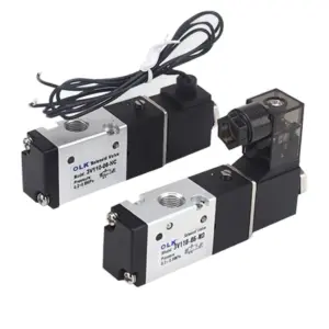 3V110-06-NC 3V110-06-NO Air Solenoid Valve 3 port 2 Position 1/8 Normally Closed Normally Open Pneumatic Control Valve