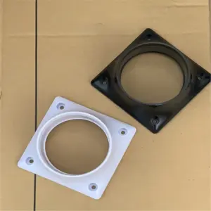 Connector for 50mm 75mm POM Flexible Smoke Exhaust for Soldering Smoke Extractor Welding Fume Arms with Square Round Hood