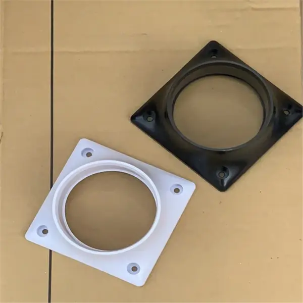 Connector for 50mm 75mm POM Flexible Smoke Exhaust for Soldering Smoke Extractor Welding Fume Arms with Square Round Hood