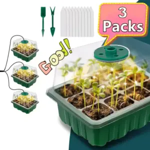 New Full Spectrum LED Growing Lamp Seed Starter Trays Greenhouse Growing Lamp for Indoor Plant Germinating Intelligent Control
