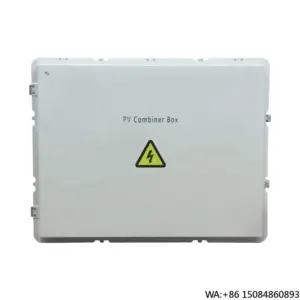 1500V DC Solar PV Combiner Box 16 In 1 Out IP55 Waterproof With Surge Protection Fuse Panel For PV System