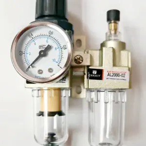 AC2010-02 Air Pump Compressor Oil Filter Regulator Trap Pneumatic Water Separator Pressure Manual Drainage Supply