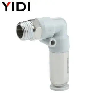 5/10 pcs 4mm 6mm Air Hose Fittings Pneumatic Check One Way Valve Quick Push in Connector Kit Tube 4 6 8 8mm 10mm - Male 1/4 1/2