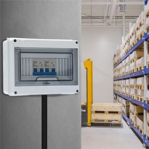 MCB Distribution 8 Way Circuit Breaker Protection Box With DIN Rail, IP65 Waterproof Suitable For Indoor And Outdoor