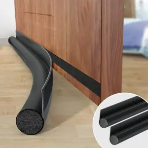 Adjustable Door Bottom Seal Strip Weatherstrip Sealing Strip Sound Insulation Wind Strip Foam Tape Waterproof Gap Seal