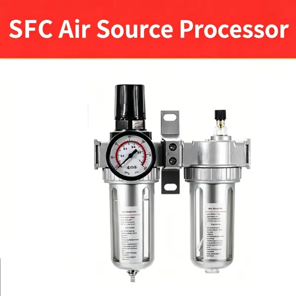 Air Compressor Air Source Processor Oil-water Separator SFC200/300/400 Air Filter Pressure Regulating Valve 1/4 3/8 1/2