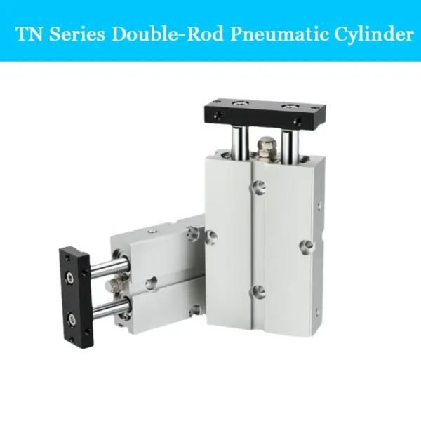 Airtac Type TN Air Cylinder 2-Rod Double Axis Acting Type Pneumatic Air Cylinder With Magnet Stroke 10-125 Bore10/16/20/25/32