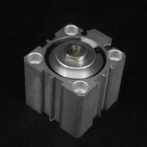 Bore 40mm Stroke 20mm Double Acting SDA40x20 Aluminium Pneumatic Compact Air Cylinder