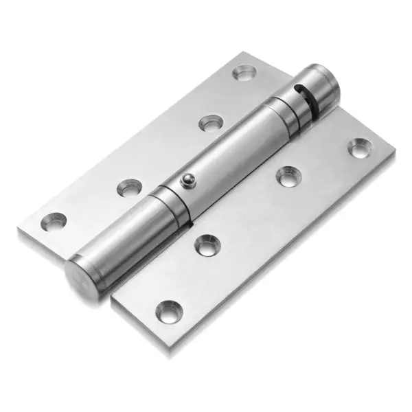 Stainless Steel Self-Closing Door Hinge Automatic Spring Loaded Heavy Duty Silent Operation for Residential Commercial Corridors