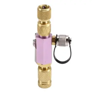 A93E-HVAC Valve Core Removal Tool,1/4"& 5/16" Dual Valve Mega-Flow Vacuum-Rated Valve Core Removal Tool