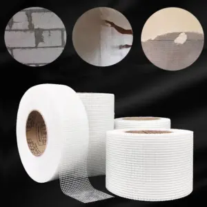 30M Glass fiber self-adhesive mesh tape wall crack Repair thermal insulation Decorative Mesh Seam Tape