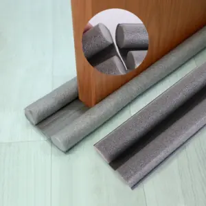 WeatherStrip Under Doors Weather stripping Door House Foam dryer Door Bottoom Draft Stopper Door Sweep Draft Blocker Insulator