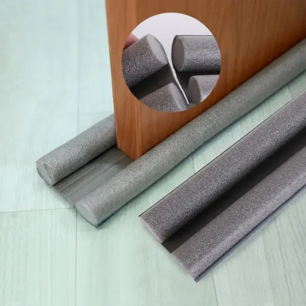 WeatherStrip Under Doors Weather stripping Door House Foam dryer Door Bottoom Draft Stopper Door Sweep Draft Blocker Insulator