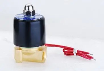 Free Shipping 1/4" 2 Position 2 Port Air Solenoid Valves 2W025-08 Pneumatic Control Valve , DC12v DC24v 220v