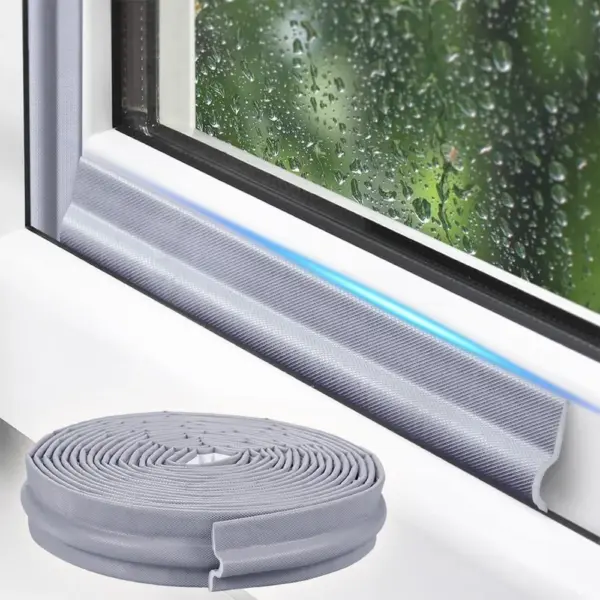 2m Soundproof Foam Sliding Window Sealing Strip Wearable Casement Window Weather Stripping Door Gap Filler Acoustic Seal Tape