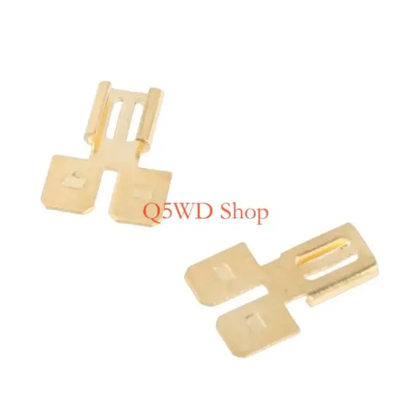 Q5WD 30Pcs Wire Spades Connectors Quick Disconnect Electrical Wire Spades Terminals