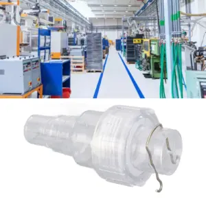 Condensate Drain Pipe Check Valve Environmentally Friendly PC Slow Closing Air Conditioner Drain Pipe Check Valve for Home