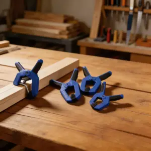4PCS A Shape Clamp For Woodworking Nylon Spring Loaded Quick Release Tool Heavy Duty Plastic Spring Clamps Extra Large Clip