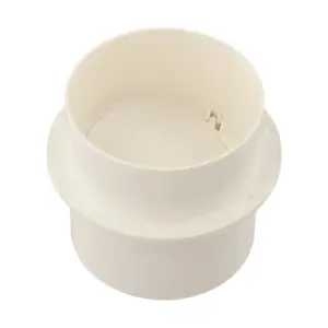 PVC Pipe Check Valve for Bathroom and Kitchen Ventilation Systems One Way Valve for Exhaust Air Ducts Plastic Build