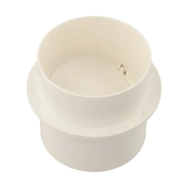 PVC Pipe Check Valve for Bathroom and Kitchen Ventilation Systems One Way Valve for Exhaust Air Ducts Plastic Build