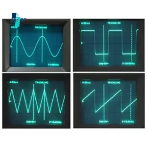 A23F-FG-100 DDS Function Signal Generator Frequency Counter 1Hz - 500Khz Sine+Square+Triple-Cornered Waveform