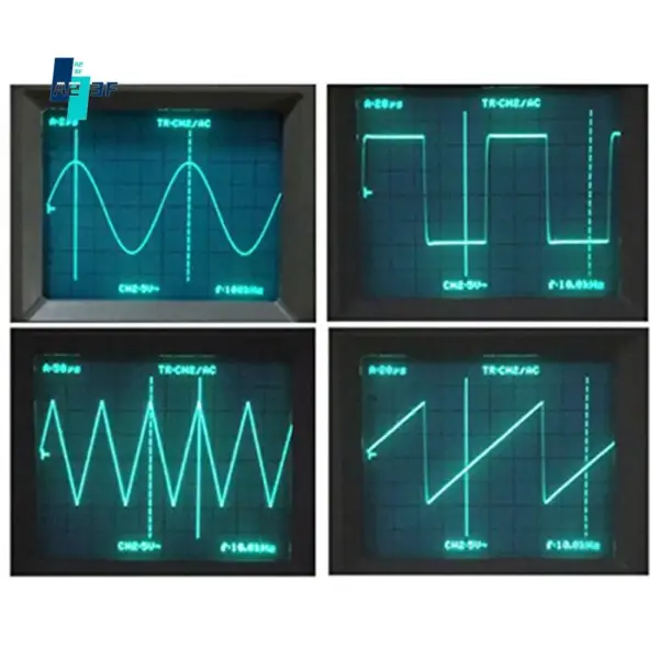 A23F-FG-100 DDS Function Signal Generator Frequency Counter 1Hz - 500Khz Sine+Square+Triple-Cornered Waveform