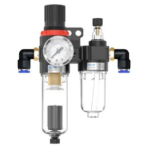 AFC2000 AFR2000+AL2000+PL/SMPM20 G1/4 air compressor oil and water separator air filter pressure valve regulator