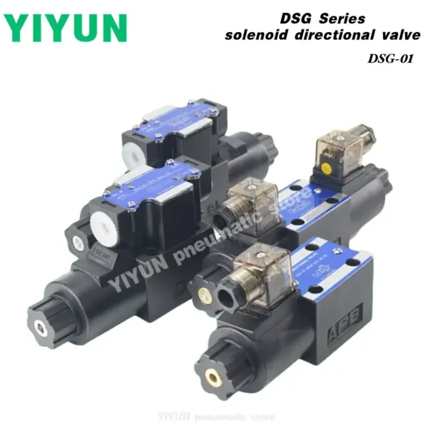 1pc DSG-01-2B2-D24-N1-50  DSG-01/03-2B2/2B2L/2B2B/3C2/3C4/3C60/2D2-D24/A120/A240-N1-50 YIYUN Pneumatic Solenoid Valve DSG Series