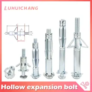 Metal Screw M4 M5 M6 M8 Hollow Wall Anchors Metal Cavity Plasterboard Plug Fixing Screw High Quality Expansion Bolt Fix Screw