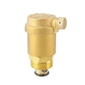 1/2" 3/4" 1"   BSP Male Brass Automatic Air Pressure Vent Valve Safety Release Valve Pressure Relief Valve For Solar