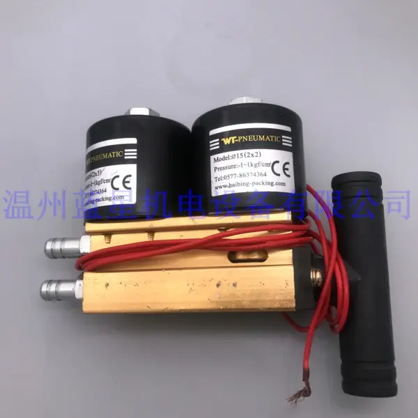 WT-PNEUMATIC Old Style Vacuum Solenoid Valve 6(2X3) 15(2X2)  Side Labeling