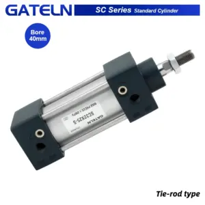 SC40 Standard Air Cylinders Double Acting Pneumatic Cylinder SC40X25S SC40X100 SC40X200S