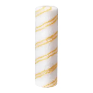 19 Pcs Paint Roller Set with 4" & 9" 3/8" Nap Microfiber Rollers, Durable, Easy to Clean with Tray