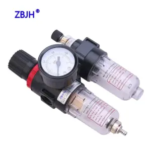 AFR2000+AL2000 G1/4" Air Compressor AFC2000 oil Water Separator Regulator Trap Filter Airbrush