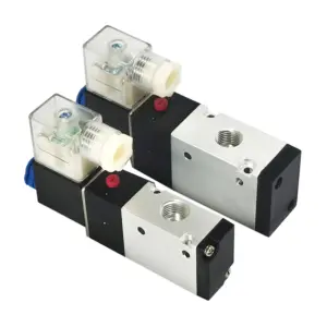 1 pcs 3V210-08 3V210-08-NO 3V310-10-NC 3V310-10-NO 3 Way Normally Open Close Air Valves Pneumatic Solenoid Valve