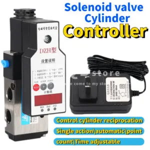 DZH Solenoid valve cylinder controller pneumatic punch single point automatic box time control reciprocating set delay count