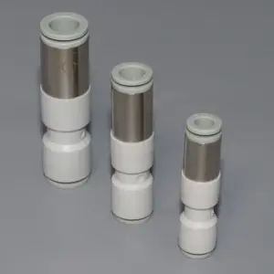 2PCS Pneumatic Quick Fitting Connector KCH-4/6/8/10/12mm One Way Check Valve Non Return Air Flow Control Valve
