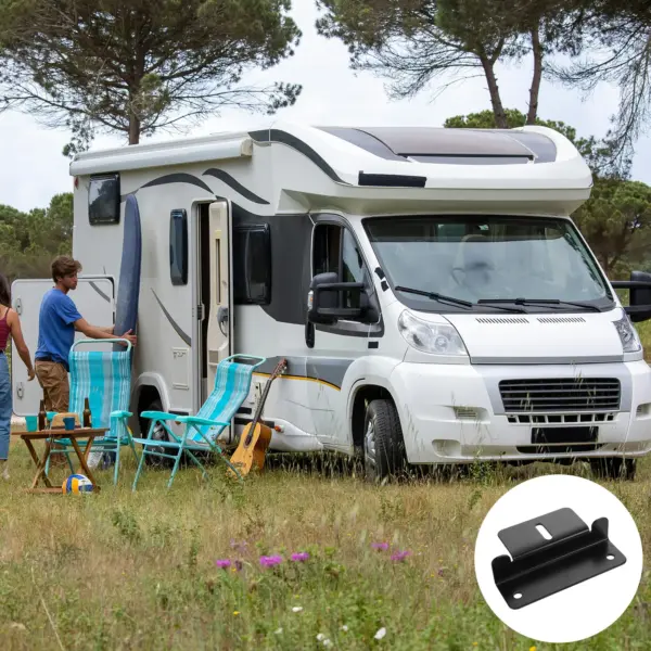 4Pcs Solar Panel Mounting Z Brackets Aluminum Alloy Support Kit for Rv Boat Roof Solar Panel Brackets Rv Mounting Hardware