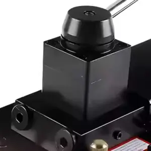 KS-450D Double-Acting Hydraulic Air Foot Pump 10,000 PSI (4500 ml) Built-in Safety Valve Aluminum Alloy Cylinder/Piston
